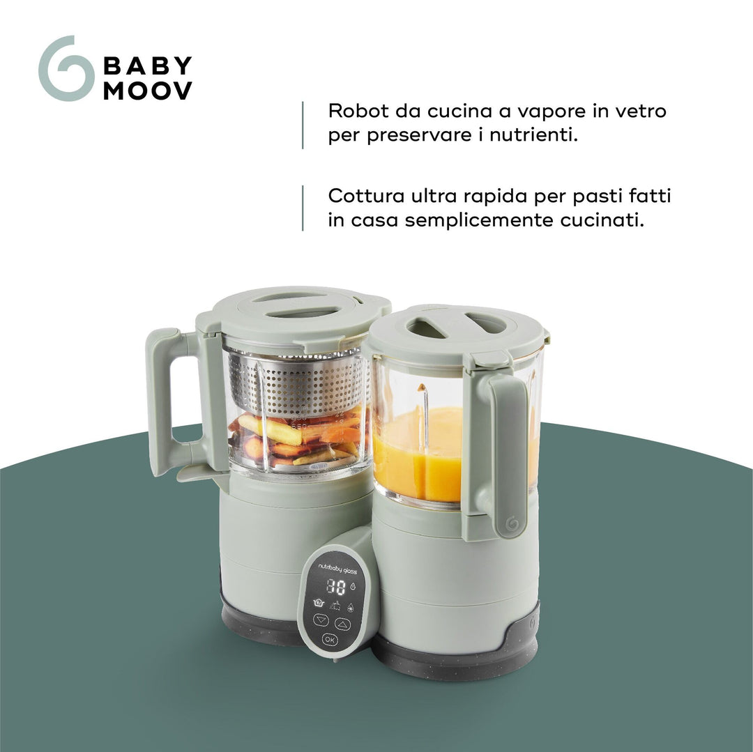 Robot Da Cucina Per Bambini 300ml – Frullatore Per Omogeneizzati In Vetro E Acciaio - 2