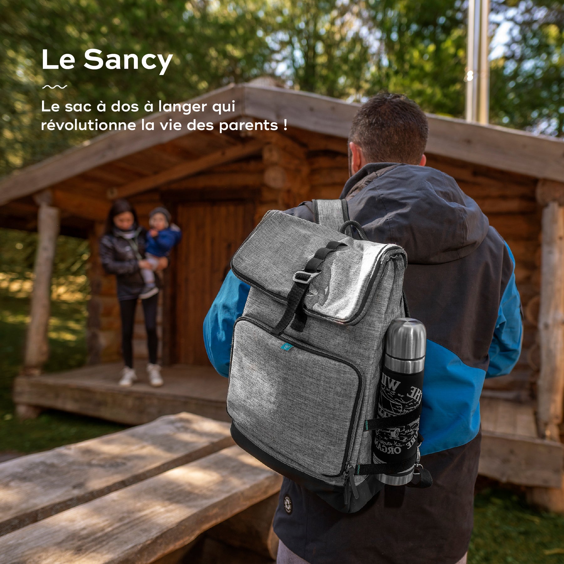 Babymoov - Wckelrucksack Le Sancy - Smokey Babymoov - Wckelrucksack Le Sancy - Smokey
