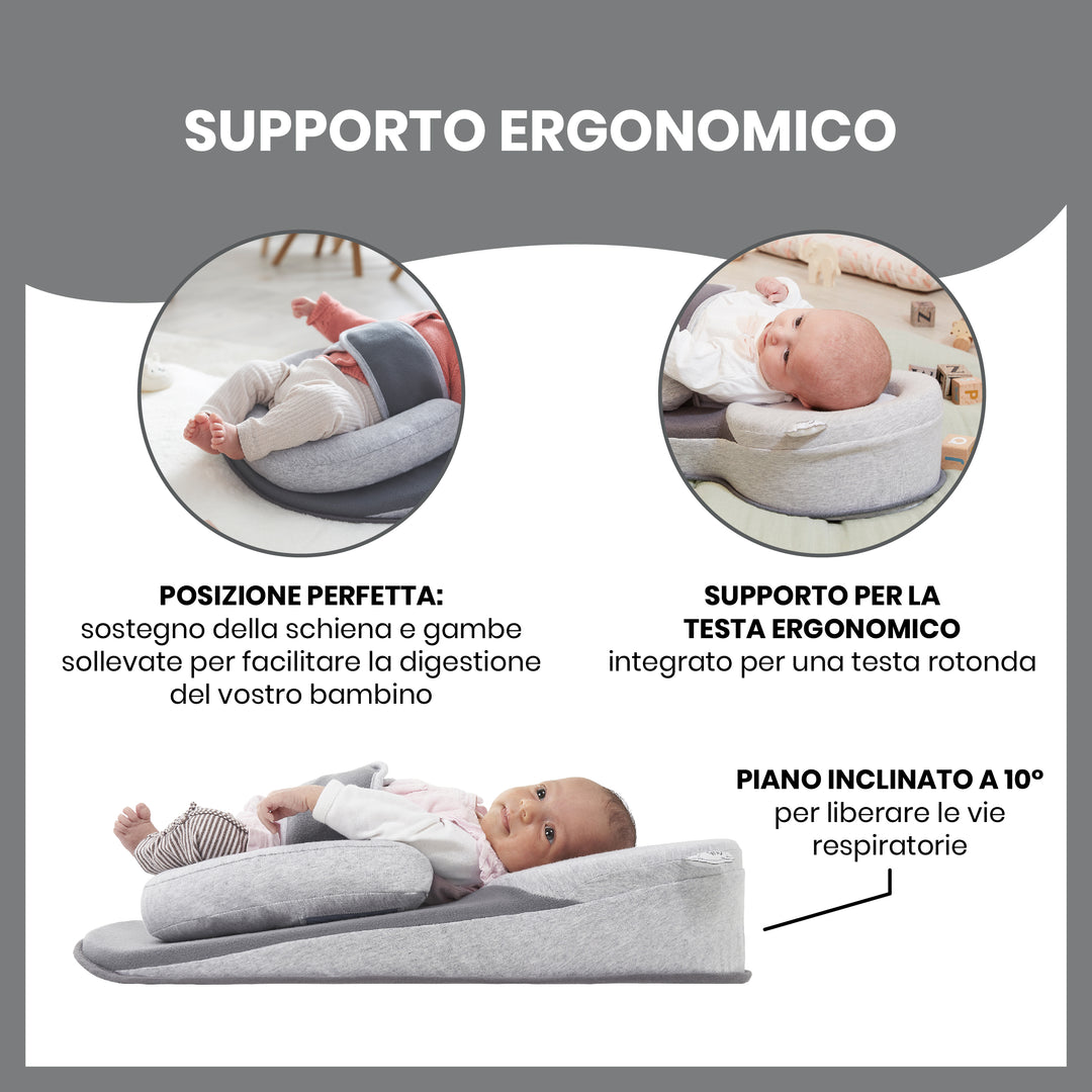 Coprigambe Sacco Termico Impermeabile E Imbottito Per Passeggino - Compatibile Con Kiddy City N Move - Colore Grigio Delfino