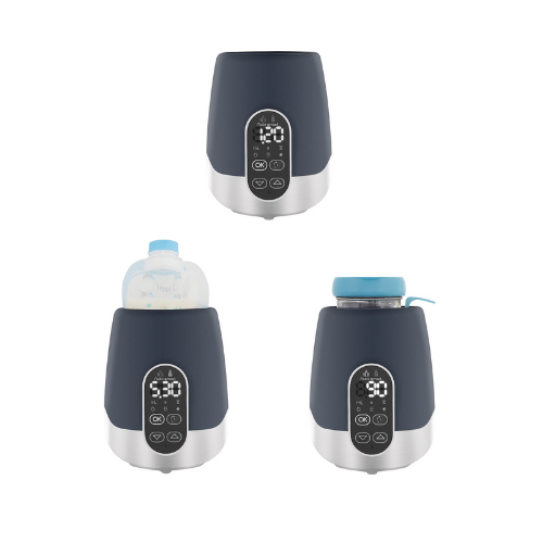 Momcozy Scaldabiberon Nutri Baby – Riscaldamento Preciso A 37°C, Luce Notturna E Funzioni 9 In 1